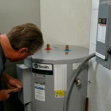 Replaced commercial hot water heater for a church 2